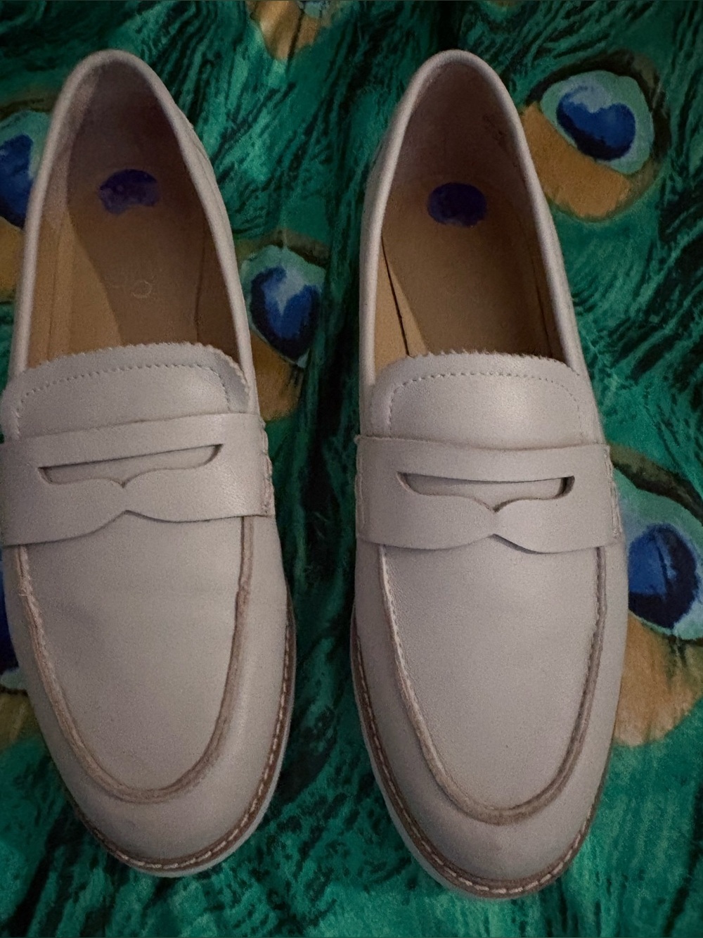 Franco Sarto Women's Penny Loafers in Light Pink